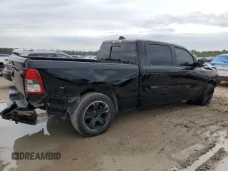 2022 Ram 1500 Big Horn with VIN 1C6RREMT0NN393921, listed as a Copart auction lot 51179695 with 79,839 mi miles and Salvage Title. Bid and sale history available at carsss.com. Image 3.