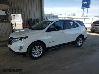 2020 Chevrolet Equinox LS with VIN 2GNAXSEV1L6141257, listed as a Copart auction lot 49163005 with 99,720 mi miles and Salvage Title. Bid and sale history available at carsss.com. Image 1.