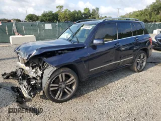 2014 Mercedes-Benz GLK 350 with VIN WDCGG8JBXEG328690, listed as a Copart auction lot 66343584 with 87,315 mi miles and Salvage Title. Bid and sale history available at DreamBid. Image 1.