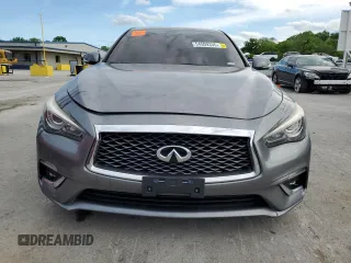2018 Infiniti Q50 Luxe with VIN JN1EV7AR6JM444784, listed as a Copart auction lot 54509335 with 69,997 mi miles and Salvage Title. Bid and sale history available at carsss.com. Image 5.