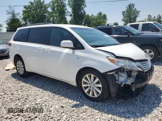 2017 Toyota Sienna LE with VIN 5TDJZ3DC0HS173865, listed as a Copart auction lot 63490865 with 173,078 mi miles and Clean title. Bid and sale history available at DreamBid. Image 4.