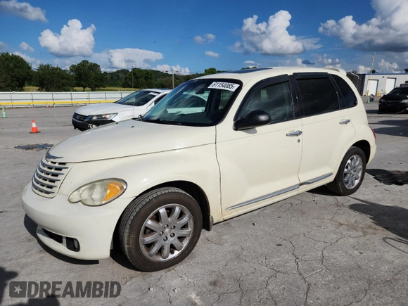 2007 Chrysler PT Cruiser Limited with VIN 3A8FY68807T500925, listed as a Copart auction lot 61154085 with 140,022 mi miles and Salvage title. Bid and sale history available at DreamBid. Image 1.