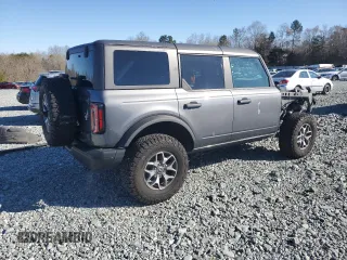 2023 Ford Bronco с VIN 1FMEE5DP6PLA81294, выставлен на аукционе Copart как лот 49076545 с пробегом 13 002 миль миль и На запчасти • Non repairable. История ставок и продаж доступна на DreamBid. Изображение 3.