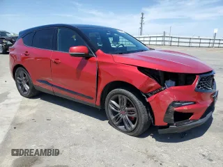 2019 Acura RDX w/A-Spec Pkg with VIN 5J8TC1H6XKL003994, listed as a Copart auction lot 59042135 with 122,227 mi miles and Salvage title. Bid and sale history available at DreamBid. Image 4.