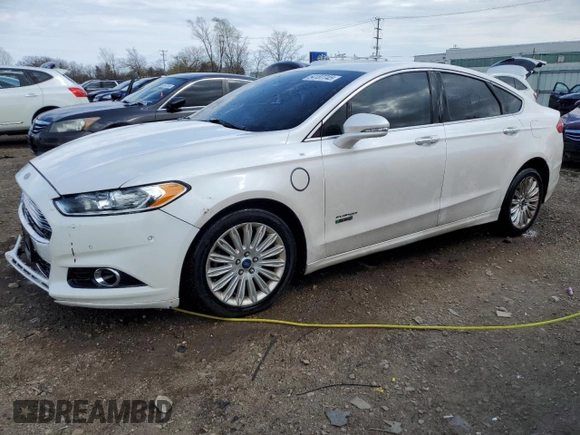 2013 Ford Fusion Titanium with VIN 3FA6P0SU0DR351380, listed as a Copart auction lot 54187745 with 115,082 mi miles and Salvage title. Bid and sale history available at DreamBid. Image 1.
