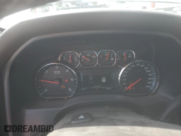 2017 Chevrolet Silverado 1500 LT with VIN 3GCPCREC4HG129055, listed as a Copart auction lot 50312855 with 121,334 mi miles and Salvage Title. Bid and sale history available at carsss.com. Image 9.