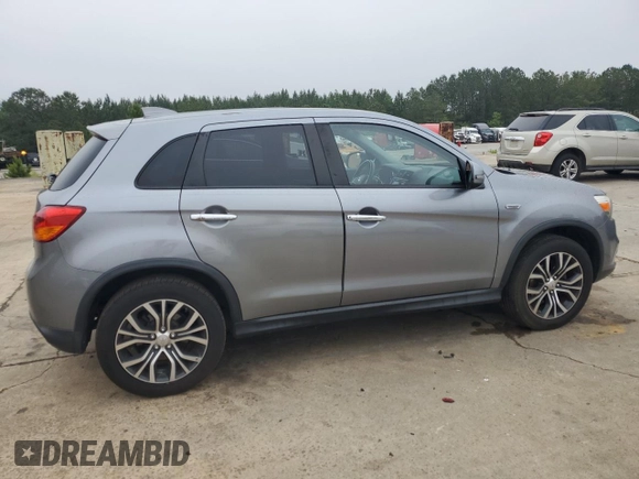 2017 Mitsubishi Outlander ES with VIN JA4AP3AU3HZ021560, listed as a Copart auction lot 58115695 with 122,807 mi miles and Salvage title. Bid and sale history available at DreamBid. Image 3.