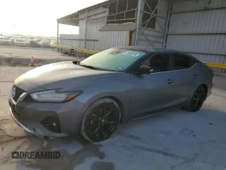 2020 Nissan Maxima SR with VIN 1N4AA6EV1LC383741, listed as a Copart auction lot 48998795 with 108,194 mi miles and Salvage Title. Bid and sale history available at DreamBid. Image 1.
