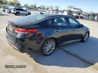 2017 Kia Optima SX Limited with VIN 5XXGV4L27HG133353, listed as a Copart auction lot 52739975 with 128,091 mi miles and Salvage title. Bid and sale history available at DreamBid. Image 3.