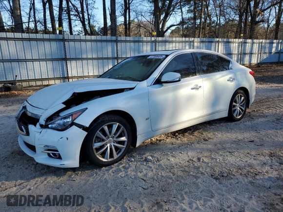 2014 Infiniti Q50 с VIN JN1BV7AP2EM680419, выставлен на аукционе Copart как лот 47358405 с пробегом 111 638 миль миль и Списание • Salvage title. История ставок и продаж доступна на DreamBid. Изображение 1.