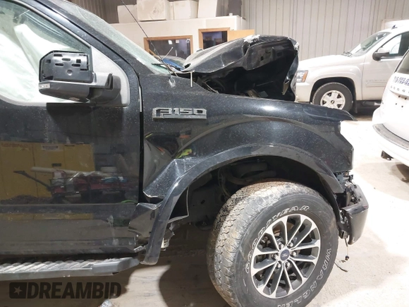 2019 Ford F-150 XL with VIN 1FTEW1EP2KFB53267, listed as a IAAI auction lot 41849110 with 1 mi miles. Bid and sale history available at carsss.com. Image 20.