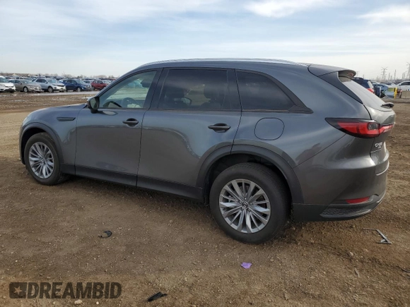 2024 Mazda CX-90 3.3 Turbo Preferred with VIN JM3KKBHD1R1114139, listed as a Copart auction lot 49285675 with 0 mi miles and Salvage Title. Bid and sale history available at carsss.com. Image 2.