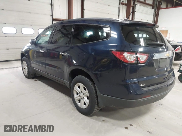 2015 Chevrolet Traverse LS with VIN 1GNKRFED3FJ200670, listed as a IAAI auction lot 42044130 with 151,491 mi miles and . Bid and sale history available at DreamBid. Image 3.