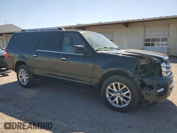 2015 Ford Expedition EL Limited with VIN 1FMJK2AT5FEF27137, listed as a Copart auction lot 52680145 with 113,414 mi miles and Salvage Title. Bid and sale history available at carsss.com. Image 4.