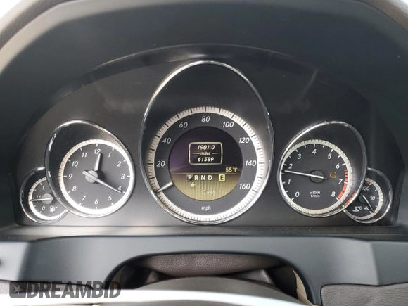 2012 Mercedes-Benz E 350 with VIN WDDKK5KF0CF147749, listed as a Copart auction lot 84523024 with 61,589 mi miles and Salvage Title. Bid and sale history available at DreamBid. Image 9.