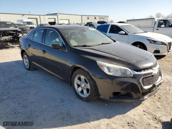 2015 Chevrolet Malibu LS with VIN 1G11A5SL7FF261291, listed as a Copart auction lot 48672685 with 165,757 mi miles and Salvage Title. Bid and sale history available at carsss.com. Image 4.