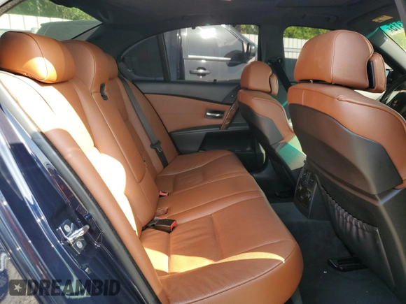 2007 BMW 5 Series 550i with VIN WBANB53587CP08507, listed as a Copart auction lot 51132315 with 119,841 mi miles and Salvage Title. Bid and sale history available at DreamBid. Image 10.
