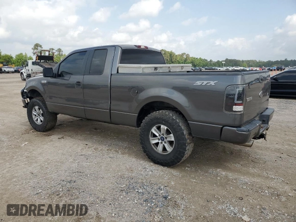 2005 Ford F-150 STX z VIN 1FTRX12W45FA04955, wystawiony jako Copart lot #54565015 z przebiegiem 189 505 mil mil oraz Szkoda całkowita • Salvage title. Historia ofert i sprzedaży dostępna na DreamBid. Obrazek 2.