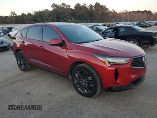2022 Acura RDX w/A-Spec Package with VIN 5J8TC1H67NL000040, listed as a Copart auction lot 75944694 with 36,884 mi miles and Clean Title. Bid and sale history available at carsss.com. Image 4.