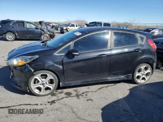 2015 Ford Fiesta ST with VIN 3FADP4GXXFM118219, listed as a Copart auction lot 45685775 with 125,312 mi miles and Salvage Title. Bid and sale history available at carsss.com. Image 1.