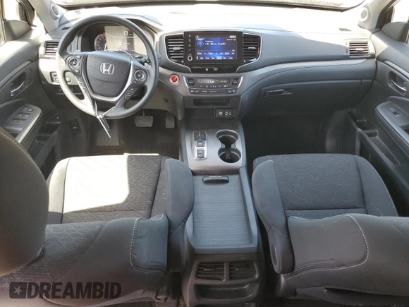 2021 Honda Ridgeline Sport with VIN 5FPYK3F18MB006111, listed as a Copart auction lot 57152215 with 80,954 mi miles and Salvage title. Bid and sale history available at DreamBid. Image 8.