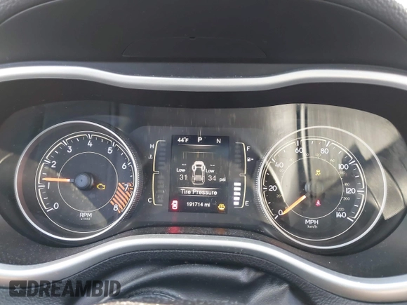 2015 Jeep Cherokee Latitude with VIN 1C4PJMCSXFW725644, listed as a IAAI auction lot 41312764 with 191,714 mi miles and . Bid and sale history available at DreamBid. Image 7.