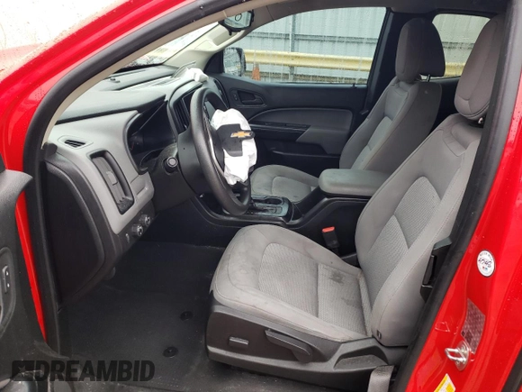 2020 Chevrolet Colorado 4WD Work Truck z VIN 1GCHTBEN1L1146805, wystawiony jako Copart lot #85055864 z przebiegiem 52 414 mil mil oraz Szkoda całkowita • Salvage title. Historia ofert i sprzedaży dostępna na DreamBid. Obrazek 7.