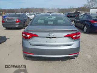 2015 Hyundai Sonata 2.4L SE with VIN 5NPE24AF8FH214899, listed as a IAAI auction lot 42056089 with 76,621 mi miles. Bid and sale history available at carsss.com. Image 16.