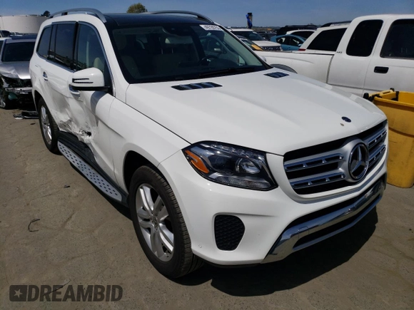 2019 Mercedes-Benz GLS with VIN 4JGDF6EE5KB238226, listed as a Copart auction lot 49728753 with 51,778 mi miles. Bid and sale history available at carsss.com. Image 4.