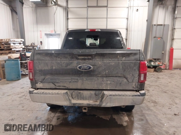 2020 Ford F-150 XL with VIN 1FTEW1E59LKD51156, listed as a IAAI auction lot 41413785 with 150,000 mi miles. Bid and sale history available at carsss.com. Image 15.