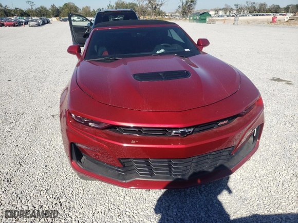 2021 Chevrolet Camaro 2SS with VIN 1G1FH3D73M0116089, listed as a Copart auction lot 80593954 with 9,118 mi miles and Salvage Title. Bid and sale history available at carsss.com. Image 5.