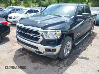 2023 Ram 1500 Big Horn with VIN 1C6SRFFT0PN661101, listed as a IAAI auction lot 42486915 with 10,646 mi miles and . Bid and sale history available at DreamBid. Image 2.