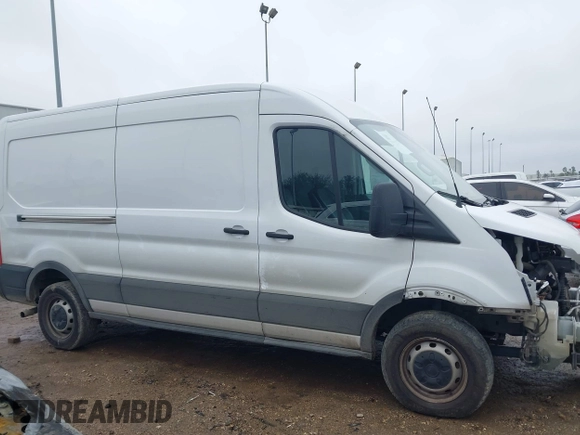 2023 Ford Transit Cargo with VIN 1FTBR1C84PKA65079, listed as a IAAI auction lot 41423167 with 68,899 mi miles and . Bid and sale history available at DreamBid. Image 14.