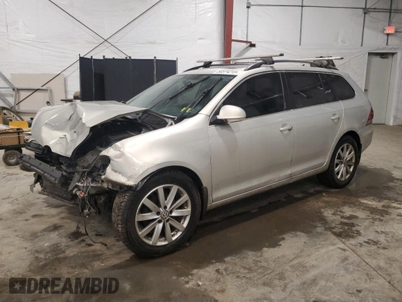 2010 Volkswagen Jetta SportWagen SE with VIN 3VWTZ7AJ9AM660794, listed as a Copart auction lot 50374215 with 0 mi miles and Salvage Title. Bid and sale history available at carsss.com. Image 1.