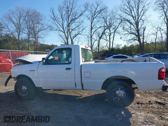 2003 Ford Ranger XL with VIN 1FTYR10D23PB84192, listed as a IAAI auction lot 41810745 with 145,435 mi miles. Bid and sale history available at carsss.com. Image 14.