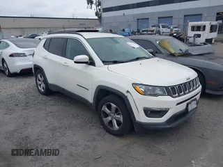 2018 Jeep Compass Latitude with VIN 3C4NJCBB4JT441136, listed as a IAAI auction lot 42078317 with 81,818 mi miles and . Bid and sale history available at DreamBid. Image 1.