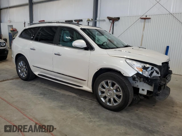 2014 Buick Enclave Premium with VIN 5GAKVCKD1EJ166865, listed as a Copart auction lot 54056805 with 158,525 mi miles and Salvage Title. Bid and sale history available at DreamBid. Image 4.