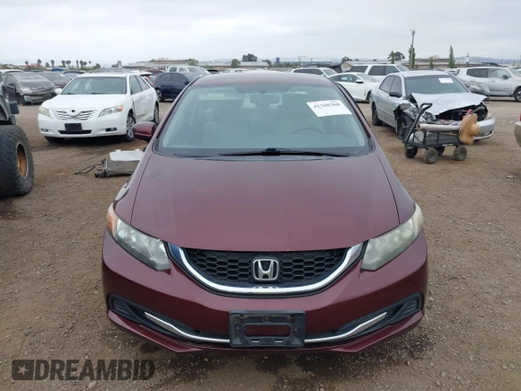 2014 Honda Civic LX z VIN 19XFB2F54EE262041, wystawiony jako IAAI lot #42368360 z przebiegiem 126 820 mil mil oraz . Historia ofert i sprzedaży dostępna na DreamBid. Obrazek 12.