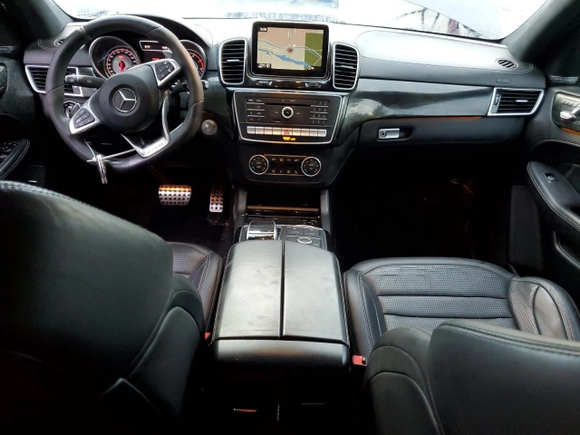 2016 Mercedes-Benz GLE 63 S AMG with VIN 4JGED7FB2GA011786, listed as a Copart auction lot 76569154 with 71,920 mi miles and Salvage title. Bid and sale history available at DreamBid. Image 8.
