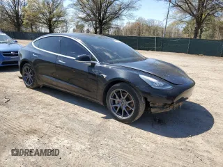 2020 Tesla Model 3 Long Range with VIN 5YJ3E1EB9LF639028, listed as a Copart auction lot 51652085 with 78,303 mi miles and Salvage Title. Bid and sale history available at carsss.com. Image 4.
