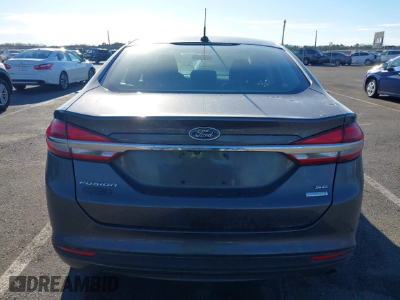 2018 Ford Fusion SE with VIN 3FA6P0HD8JR283073, listed as a IAAI auction lot 41823858 with 61,290 mi miles. Bid and sale history available at carsss.com. Image 16.