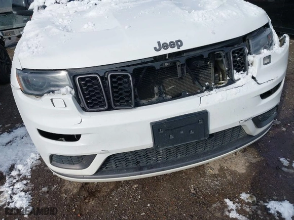 2019 Jeep Grand Cherokee Limited with VIN 1C4RJFBG3KC623311, listed as a IAAI auction lot 41607166 with 121,475 mi miles. Bid and sale history available at carsss.com. Image 6.