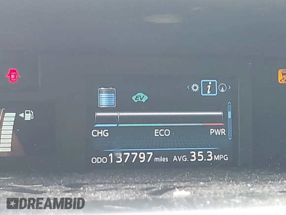 2015 Toyota Prius Two with VIN JTDZN3EU4FJ040526, listed as a IAAI auction lot 41582274 with 137,797 mi miles and . Bid and sale history available at DreamBid. Image 16.