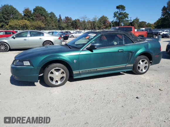 2000 Ford Mustang with VIN 1FAFP4440YF311629, listed as a Copart auction lot 78175244 with 290,502 mi miles and Salvage Title. Bid and sale history available at carsss.com. Image 1.