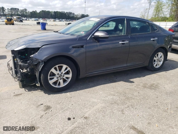 2016 Kia Optima LX with VIN KNAGT4L31G5110360, listed as a Copart auction lot 51341955 with 168,819 mi miles and Salvage Title. Bid and sale history available at carsss.com. Image 1.