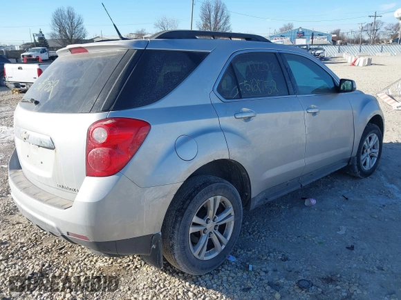 2011 Chevrolet Equinox LT w/1LT with VIN 2GNALDEC0B1317202, listed as a IAAI auction lot 41270716 with 201,646 mi miles. Bid and sale history available at carsss.com. Image 4.