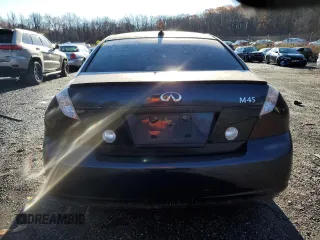 2006 Infiniti M45 with VIN JNKBY01E16M202616, listed as a Copart auction lot 80892294 with 0 mi miles and Salvage Title. Bid and sale history available at carsss.com. Image 6.