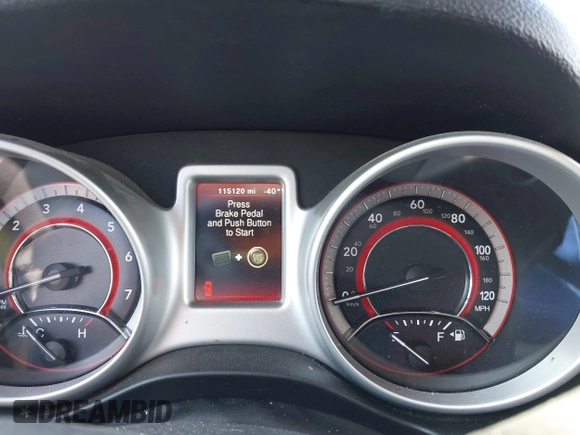 2019 Dodge Journey SE with VIN 3C4PDCBB6KT857285, listed as a IAAI auction lot 41918380 with 115,120 mi miles and . Bid and sale history available at DreamBid. Image 7.