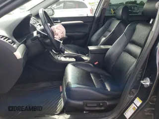 2005 Acura TSX with VIN JH4CL96985C033699, listed as a Copart auction lot 55130015 with 260,046 mi miles and Salvage title. Bid and sale history available at DreamBid. Image 7.