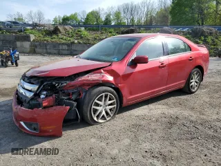 2011 Ford Fusion SEL with VIN 3FAHP0JA3BR230825, listed as a Copart auction lot 55125175 with 97,192 mi miles and Salvage Title. Bid and sale history available at DreamBid. Image 1.
